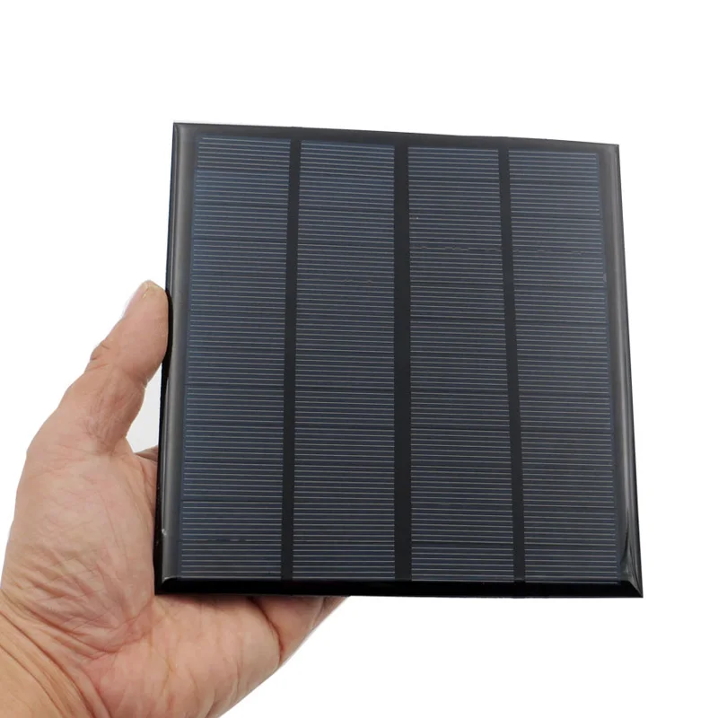 

3W 12V Mini Solar Panel DIY Polysilicon Solar Charger for Home Office Outdoor Activity MDJ998