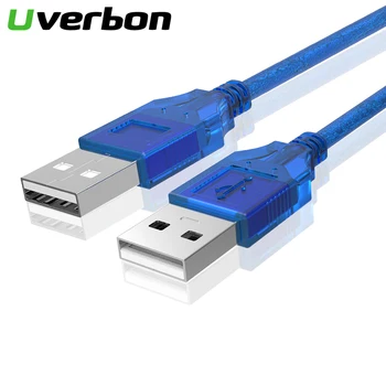 

USB 2.0 Extension Cable Type A Male to Male Data Transfer Cable USB2.0 Cord 1FT 5FT 10FT For Radiator Car Speaker Hard Disk