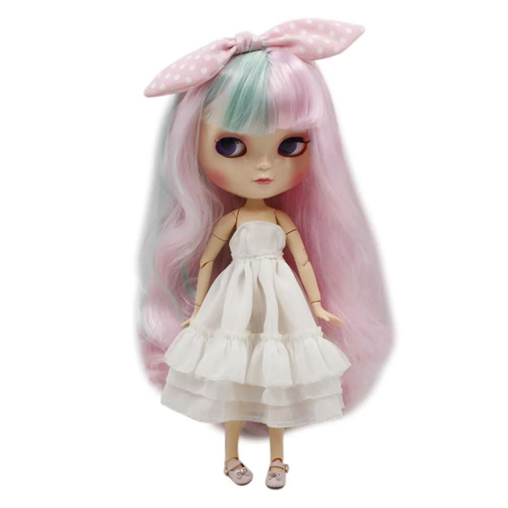 DBS blyth doll icy licca body 280BL1017/4006 New Dream Fairy Blend Curls joint body 1/6 30cm gift toy спонж косметический dream blend