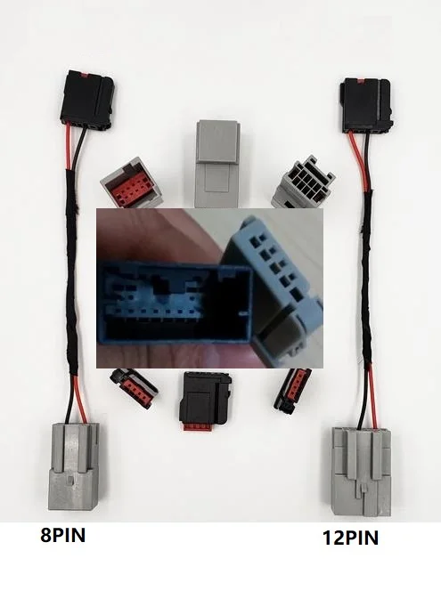 

1PCS Automotive Connector SYNC3 Host Function USB Power Box 4 Hole 8 Hole 12 Plug Wire Harness