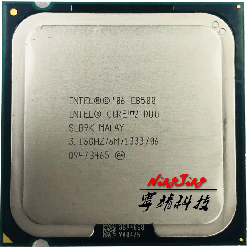 

Intel Core 2 Duo E8500 3.1 GHz Dual-Core CPU Processor 6M 65W LGA 775