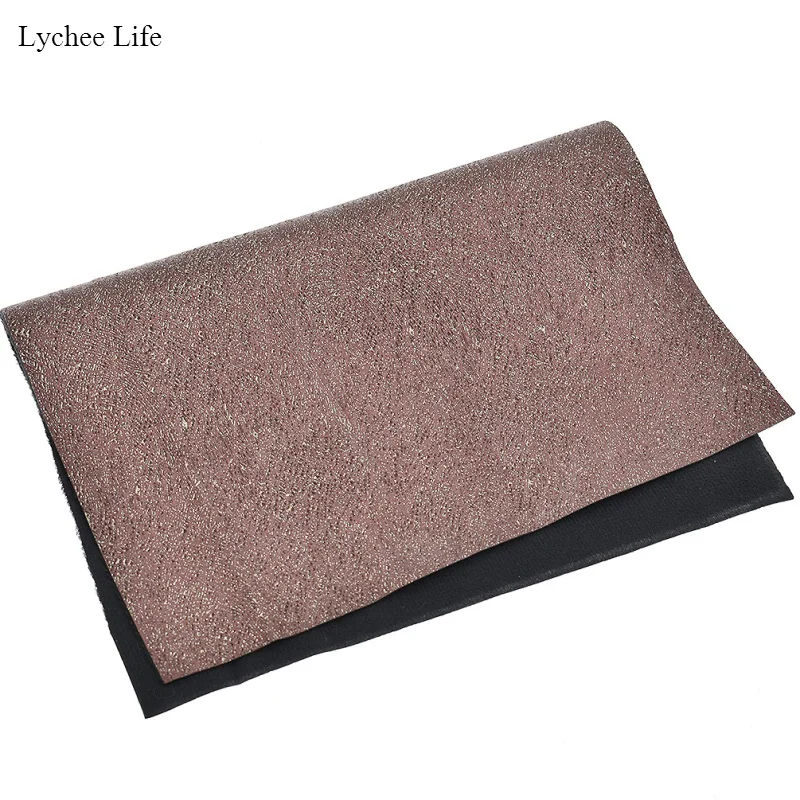 

Lychee Life High Quality Abrasion-Resistant PU Leather Fabric DIY Handmade Clothes Sewing Decoration