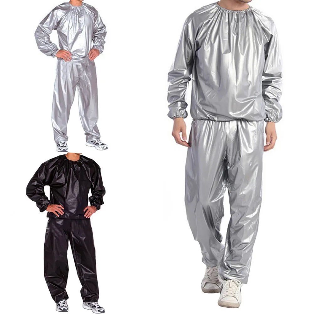 Running Cycling Sweat Track Sauna Suit Fitness font b Weight b font font b Loss b
