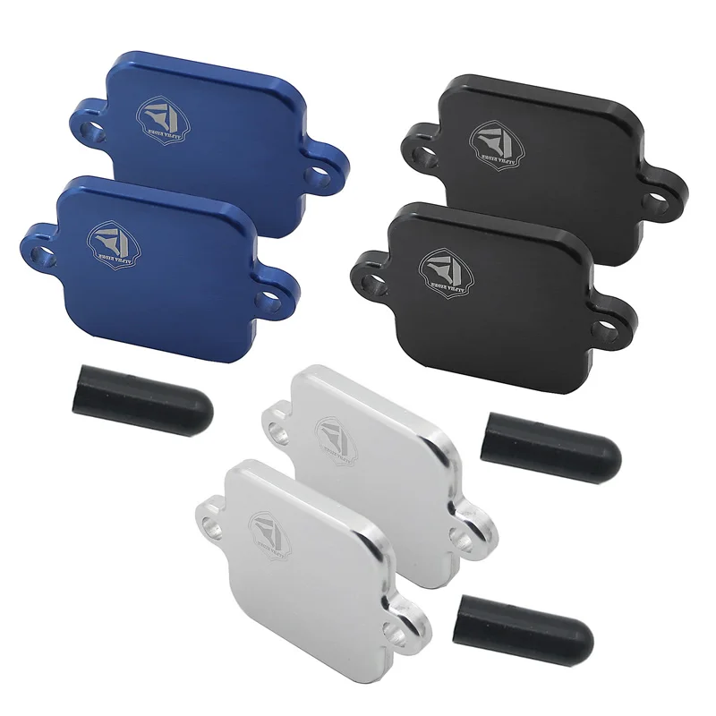 

Racing Driven Exhaust Smog Block Off Plates Kit Blocker for Yamaha Kawasaki YZFR1 YZFR6 FZ1 YZF R1 R6 ZX6 ZX10R DSBLOCK-2