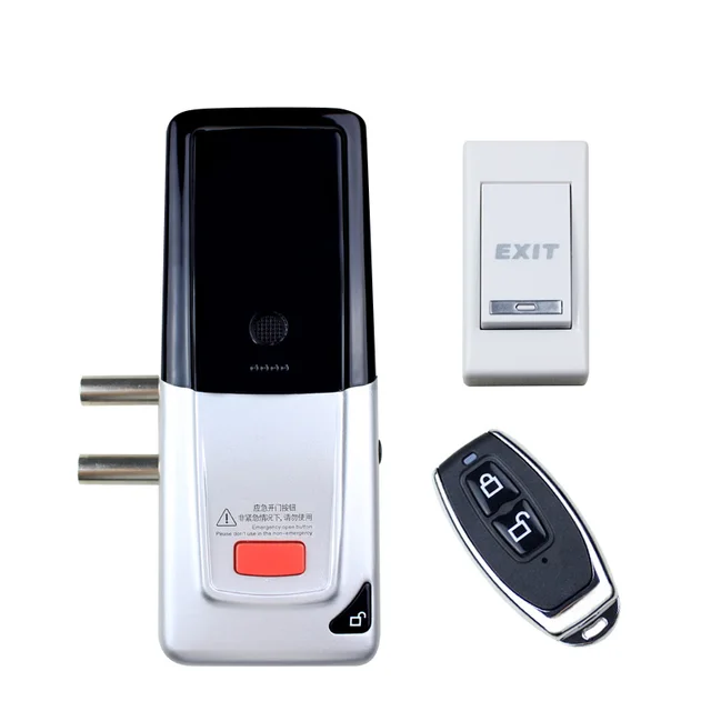 Electronic door locks with digital keypad and remote control key fob entry.in Access Control