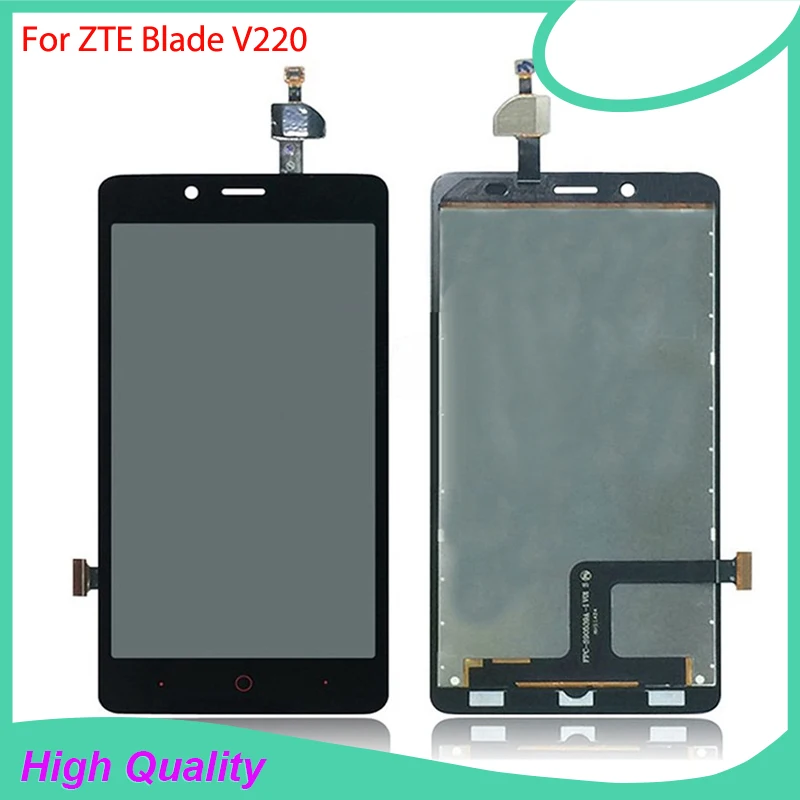 

For ZTE Blade V220 LCD Display with Touch Screen Digitizer Assembly Free Tools For ZTE Blade V220 Mobile Accessories