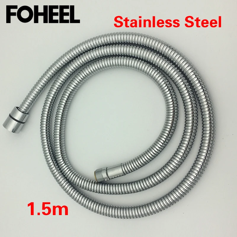 FOHEEL Stainless Steel Plumbing Hoses Flexible Pull-Out Sink Faucet Replacement Pull Out Hose Extended Length 150CM | Обустройство
