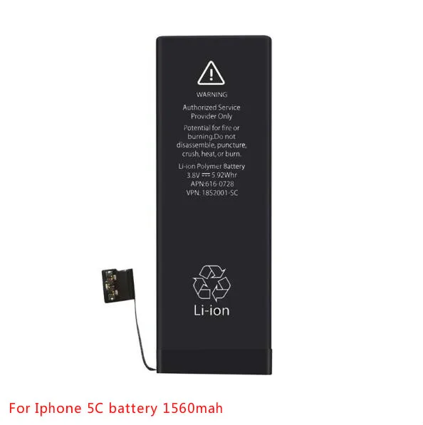 For Iphone 5C battery 1560mah 4