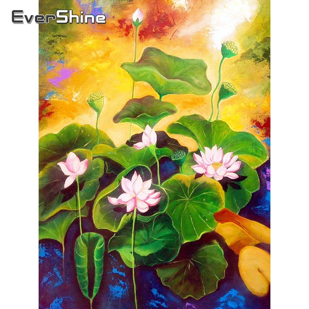 Evershine 5d DIY алмазная живопись полная дрель квадратное растение Алмазная вышивка