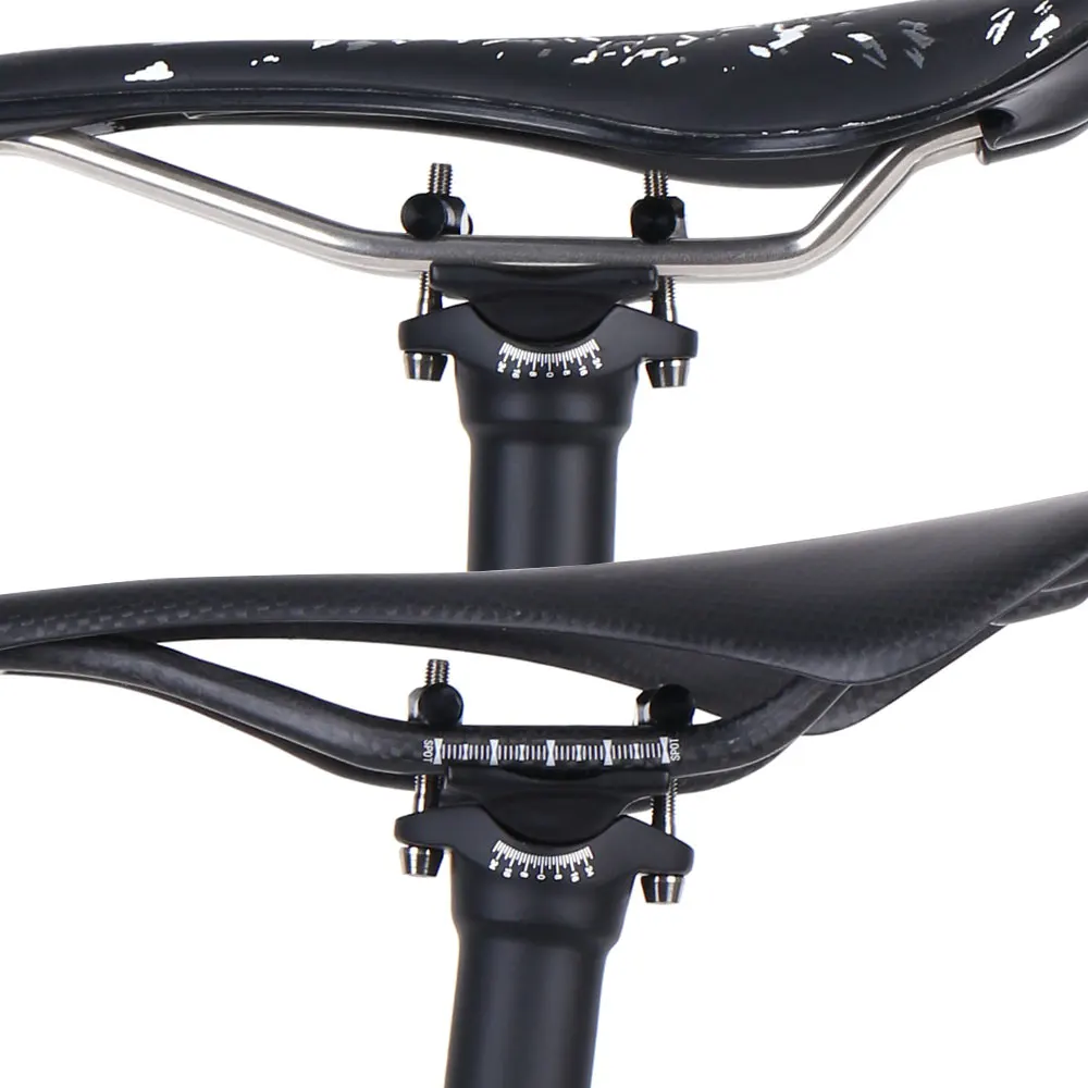 جديد كامل الكربون الألياف مقعد دراجة آخر MTB الطريق دراجة هوائية جبلية الكربون seatpost مقعد أنبوب 27.2/31.6*300/350 /400 مللي متر دراجة أجزاء