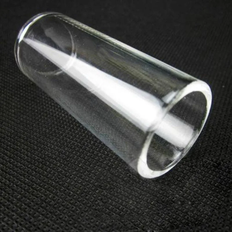 Plexi glass Guitar Slide слайдер для пальца электрогитара струнная горка стеклянная трубка защита пальцев Knuckle Guitarra Аксессуары