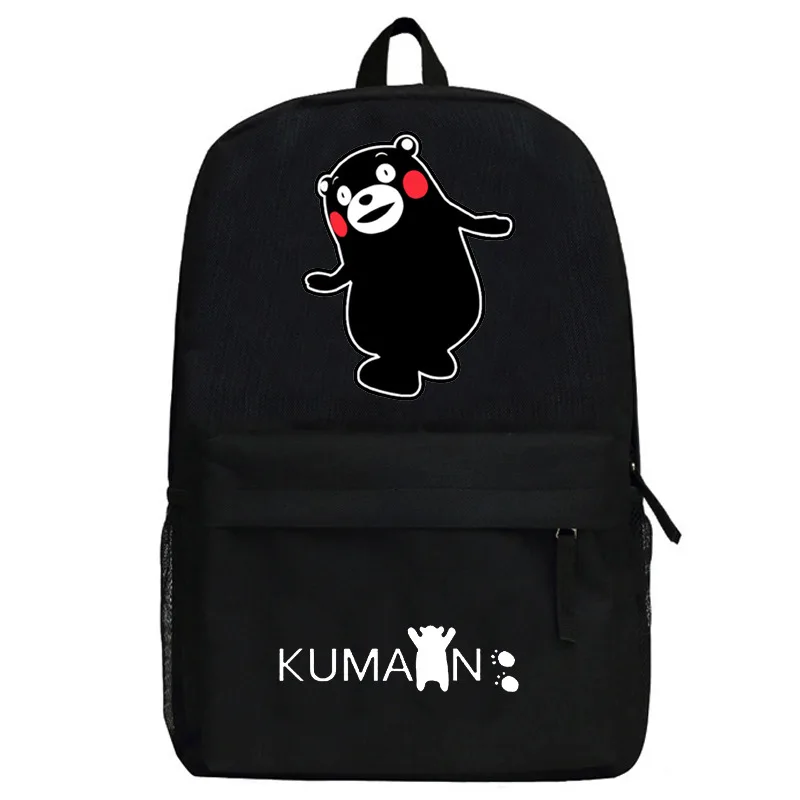Рюкзак KUMAMON Kumamoto Bear сумка на плечо с милым медведем в стиле аниме большой школьный