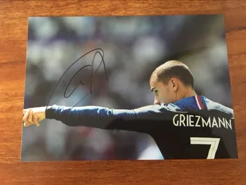 

hand signed Antoine Griezmann autographed photo World Cup Russia 5*7 072018A