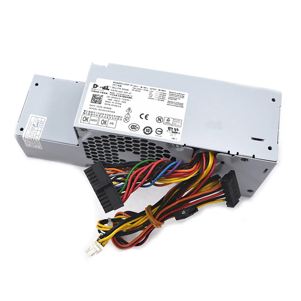 Блок питания для Dell Optiplex 760 780 SFF 235 W PW116 R224M H235P-00 Бесплатная доставка