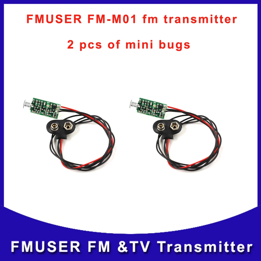 

Free Shipping 2 pcs of FM-01 Mini FM audio transmitter listening device for taking care of the babys прослушка жучок мини