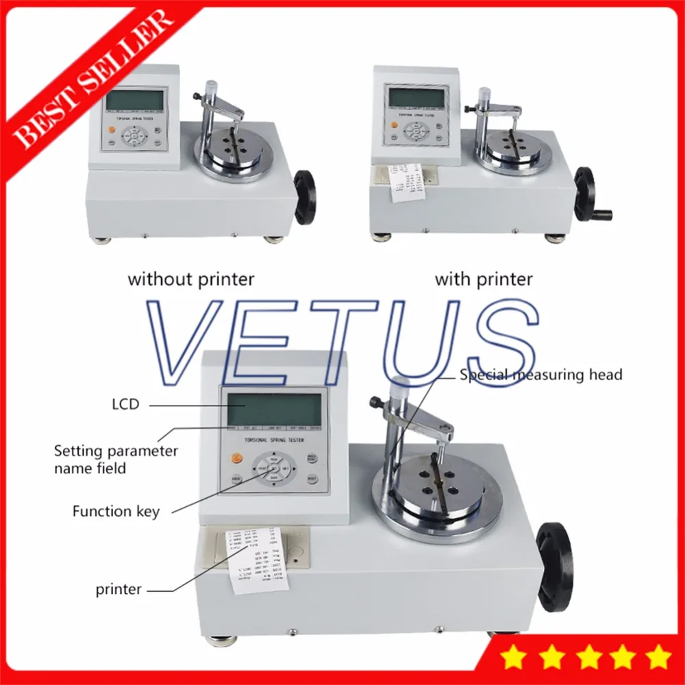 20N. m/204.2kgf. cm/177.24lbf. in ручной тест-машина для пружин ANH-20 торсионный прибор для испытания пружин датчик со встроенным принтером
