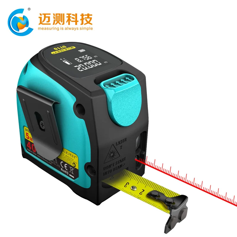 DT10 2-in-1 Digital Laser Measure with LCD Display Measuring tape Laser Rangefinder Measuring tools DT10 2-in-1 Digital Laser Measure with LCD Display Measuring tape Laser Rangefinder Measuring tools