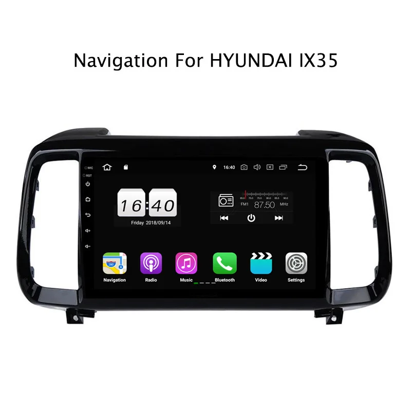 9 &quot2G ram 16G rom Android 8 1 автомобильный DVD мультимедийный плеер для hyundai IX35 2018