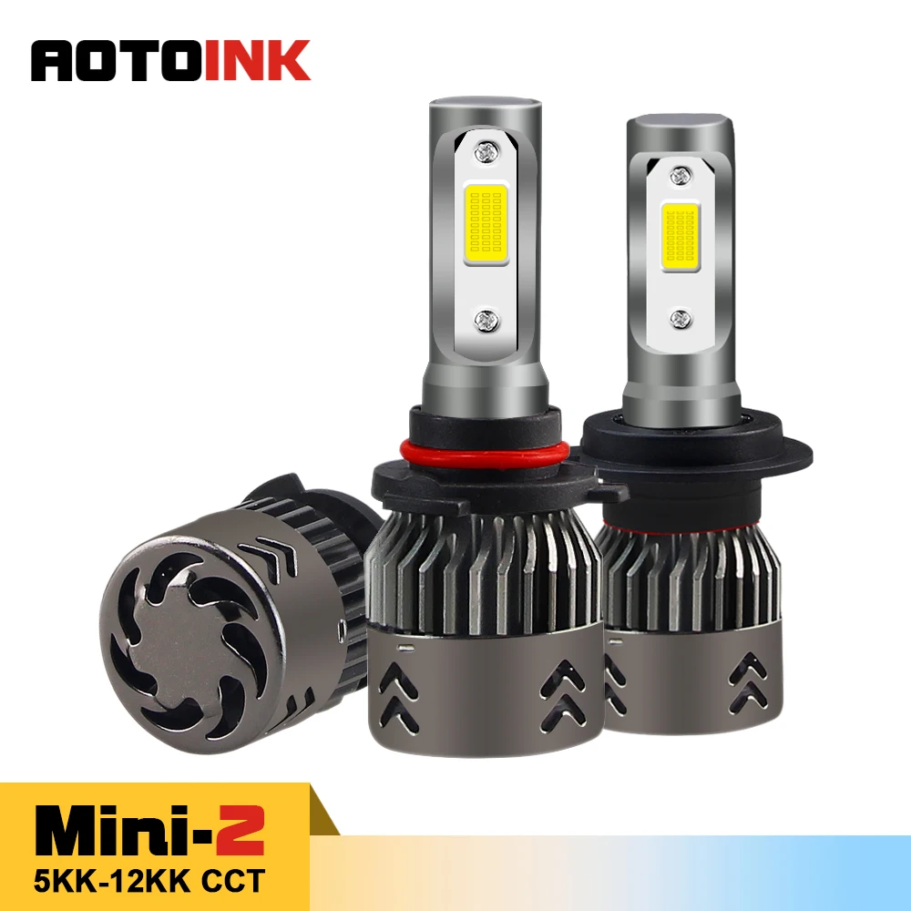 

H7 H1 LED H4 8000K COB Car Headlight H8 H9 H11 LED H3 Light Bulbs HB4 HB3 880 12V 60W 9005 9006 8000LM 3000K 4300K 6500K 12000K