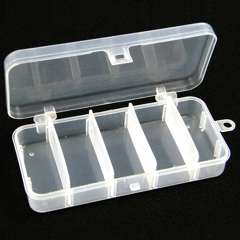 Buy 3Pcs/Lot 5x2x1in Plastic Fishing Tackle Box For