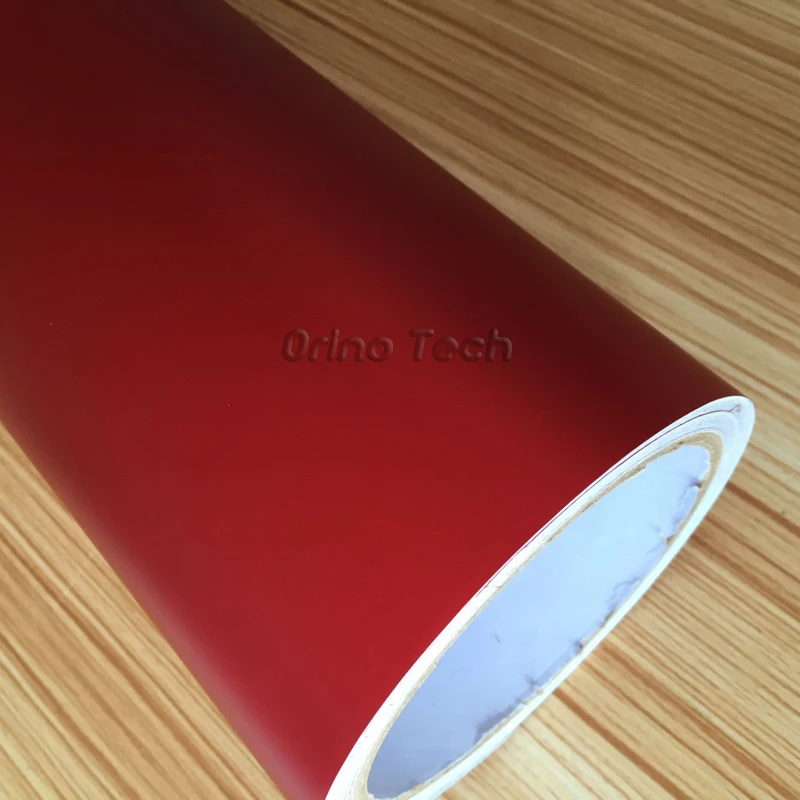 Matte Metallic Red Vinyl Wrap-2