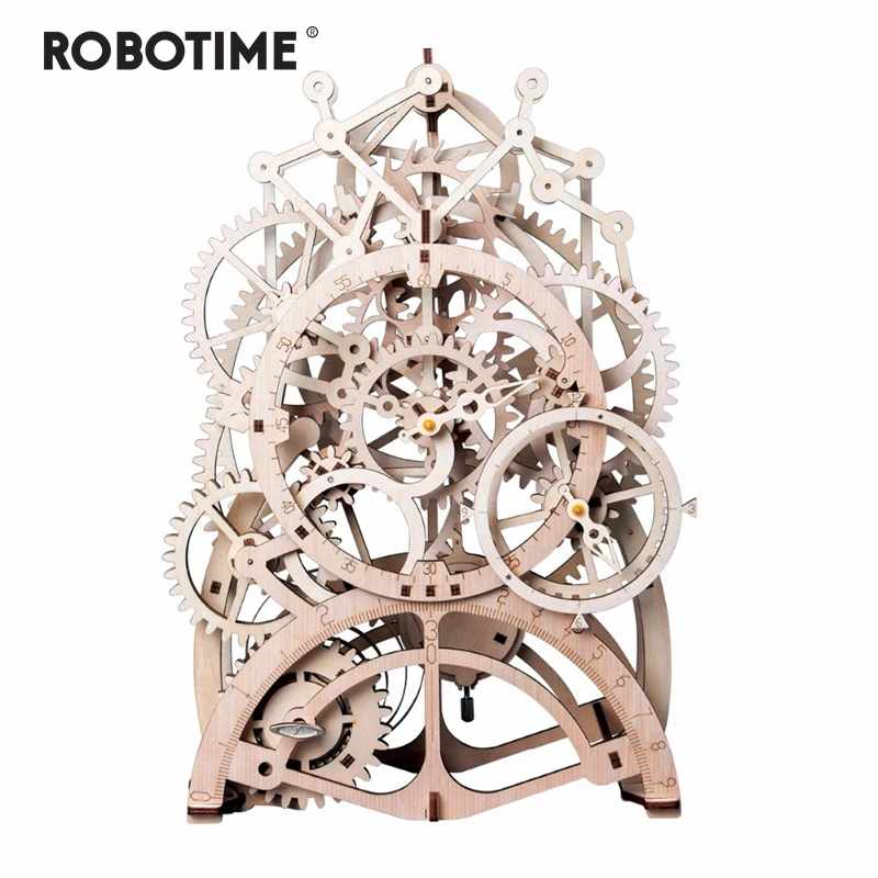 

4 Kinds DIY Laser Cutting 3D Mechanical Model Wooden Puzzle Game Assembly Toy Gift for Children Adult for Dropshipping