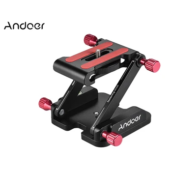 

Andoer Tripod Heads Solution Photography Studio Camera Tripod for Canon Nikon Sony DSLR Tripod Slider Rail Stabilizer Aluminum
