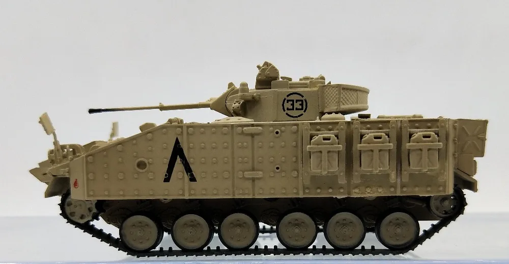 1:72 британская армия MCV80 Самурай бронированный гусеничная модель кареты Trumpeter 35035