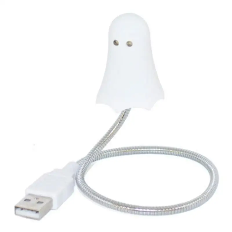 Портативный USB светодио дный лампа Мультфильм призрак свинья шланг стол свет с
