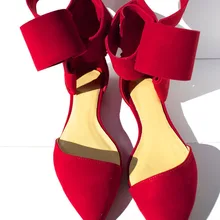 Г., Весенняя милая лента, украшенная ремешками на лодыжке, обувь на плоской подошве Осенняя Свадебная обувь под платье женские туфли на плоской подошве с острым носком