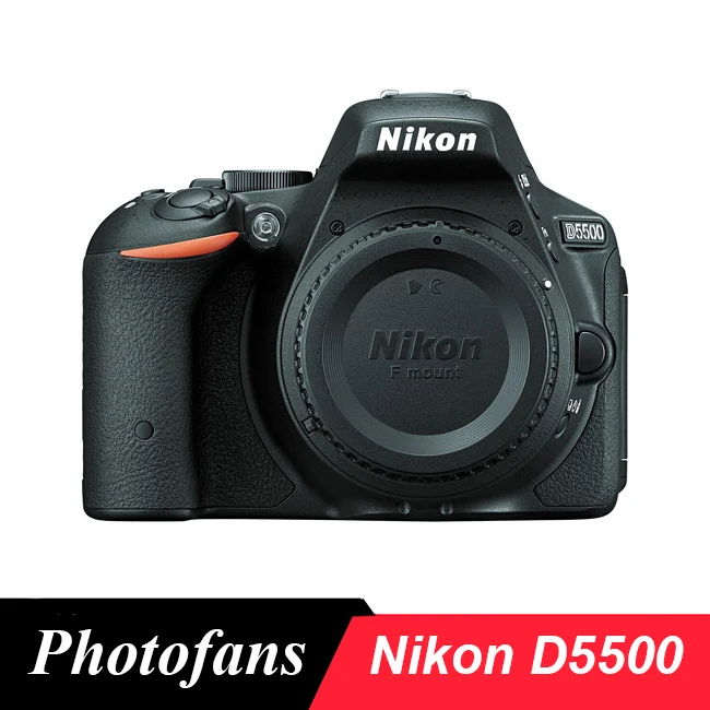 Цифровая зеркальная камера Nikon D5500-24 МП-видео-сенсорный экран с углом наклона-WiFi(Совершенно