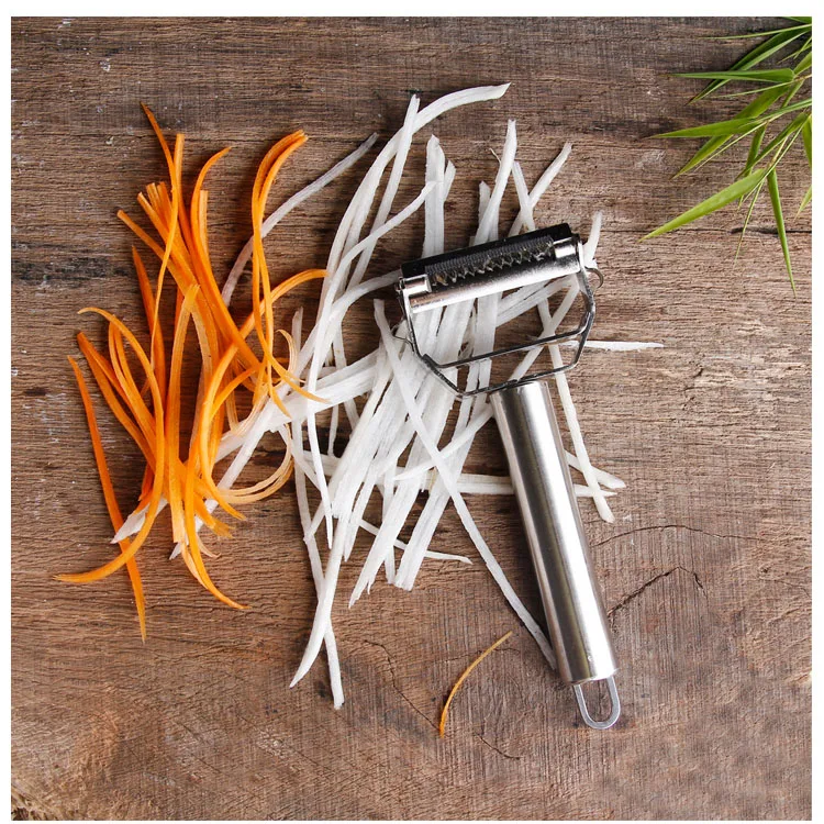 Двойной фруктовый Овощечистка и нож для чистки и нарезки соломкой резак из нержавеющей стали картофель морковь Терка строгания кухонные инструменты