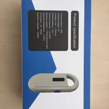 Microchip сканер для домашних животных, RFID считыватель для животных ISO11785/84 FDX-B, считыватель для собак, низкочастотный ручной RFID считыватель