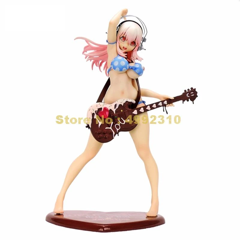 アニメセクシーな巨乳ビキニすーぱーそギターアクションフィギュアpvcモデルセクシーな人形25センチメートルおもちゃ Aliexpress アニメセクシーな巨乳ビキニすーぱーそギターアクションフィギュアpvcモデルセクシーな人形25センチメートルおもちゃ Aliexpress