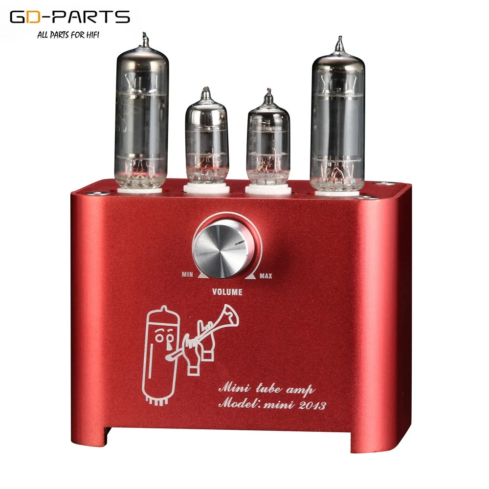 Новый вакуумный трубный усилитель APPJ Mini2013 6J1 6P1 Hifi аудио стерео Настольный