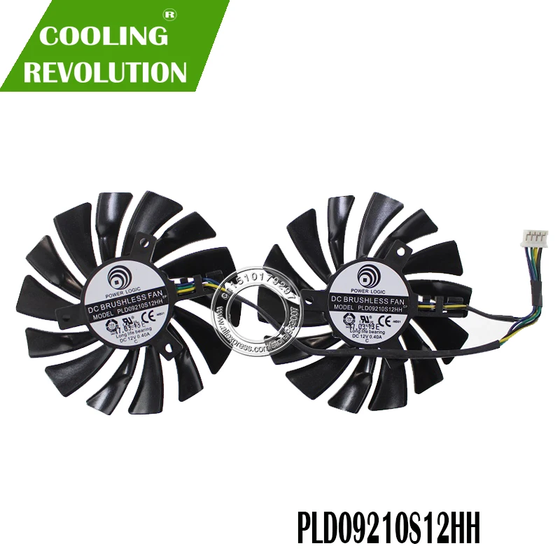Бесплатная доставка PLD09210S12HH DC 12 В 0 40a 85 мм VGA вентилятор 4 контакта для MSI GTX1080Ti 11G DUKE