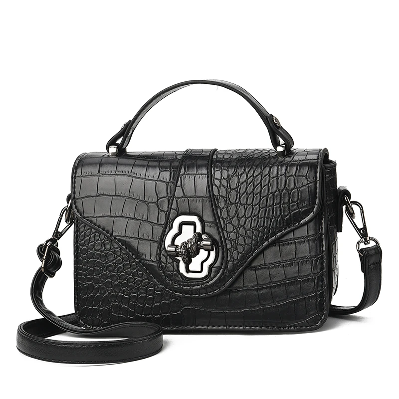 

2019 Spring Shoulder Bags Luxury Handbags Women Bags Designer Purses and Handbags Crossbody Bags for Women Lock Alligator Flap