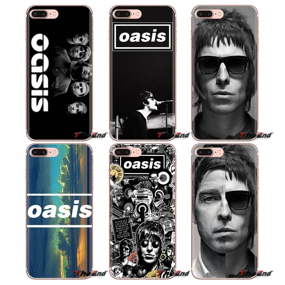 Мягкий чехол для Xiaomi Mi3 Samsung A10 A30 A40 A50 A60 A70 Galaxy S2 Note 2 Grand Core Prime Music oasis logo Rain Noel Gallagher |