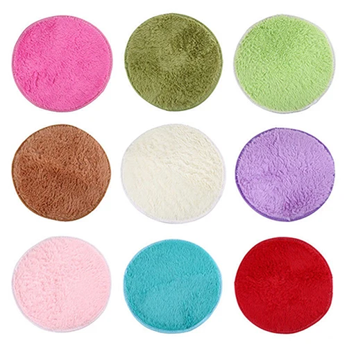 

Home Decor Soft Bath Bedroom Non-slip Floor Shower Rug Yoga Plush Round Mat