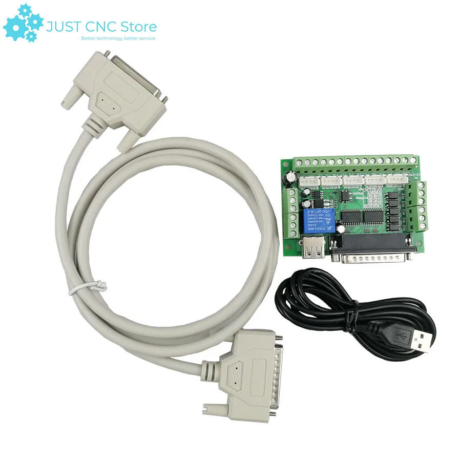 

The 5 Axis CNC interface adapter breaker plate is used to process 3 parallel cables for stepper motor drivers