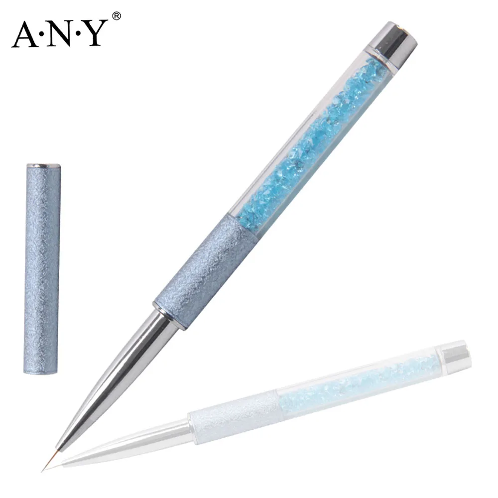 ANY 2016 Hot Selling Kolinsky Hair Nail Art Striper Brush For Nail Art Drawing 1pcs 7mm