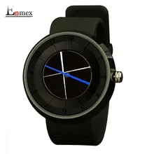 2017 de los hombres de regalo hombres mujeres diseño creativo cruz roja reloj Enmex respirar libremente correa deportes moda casual relojes de cuarzo