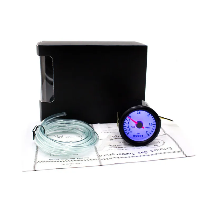 

CARPRIE Pressure Turbo Gauge 1pcs -30-30PSI Universal 52mm DC 12V Bar Led Light Boost Meter dropship 19A9
