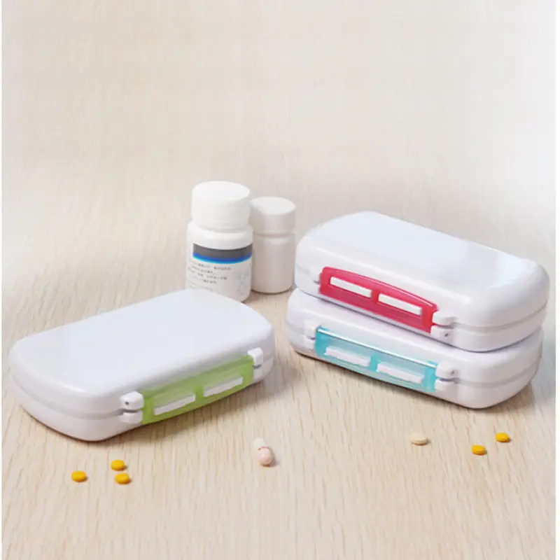 6 слотов для карт, мини юбка-пачка Портативный медицинские таблетки коробка медицины планшета для хранения лекарств Диспенсер держатель, чехол, органайзер для путешествий
