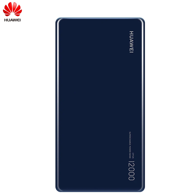 Huawei SuperCharge Мощность банка 12000 мА/ч, Макс 40W 10V 4A Тип-C двусторонней Быстрая зарядка для huawei Коврики 20 Pro RS Honor Magic 2 - Цвет: Blue