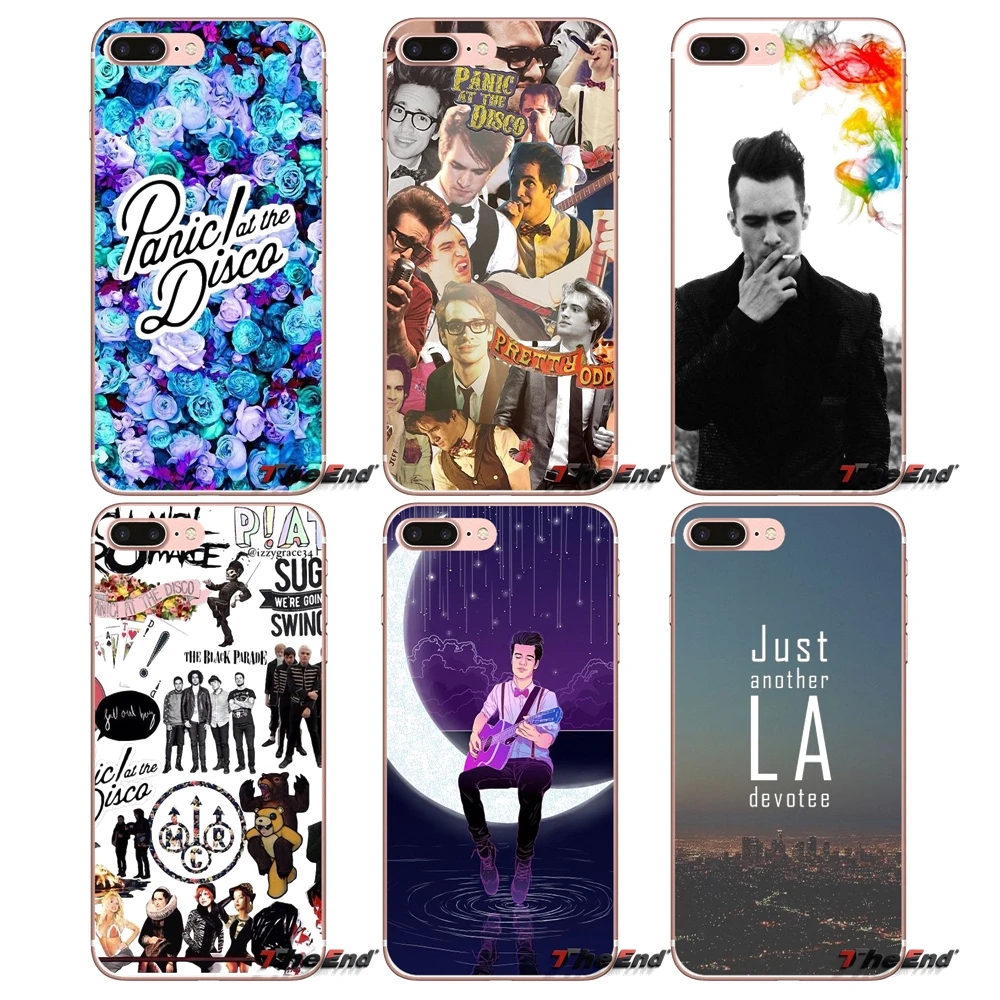 

Panic! At The Disco American rock band Case For Samsung Galaxy S9 Plus Note 8 One Plus oneplus 5T Meizu M5s LG V30 HTC U11 Capa