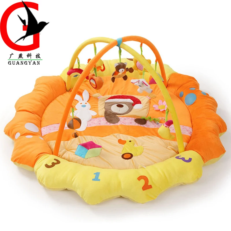 Large Baby Soft Play mat Game Blanket Pad Kids Play Frame Educational Baby Toys Climb Mat Crawling Baby Gym Blanket KQK-1