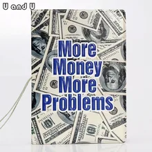 UandU мультфильм Обложка для паспорта для путешествий, pu кожаный держатель для кредитных карт с размером 14*9,6 см, держатель для паспорта-Moremoney