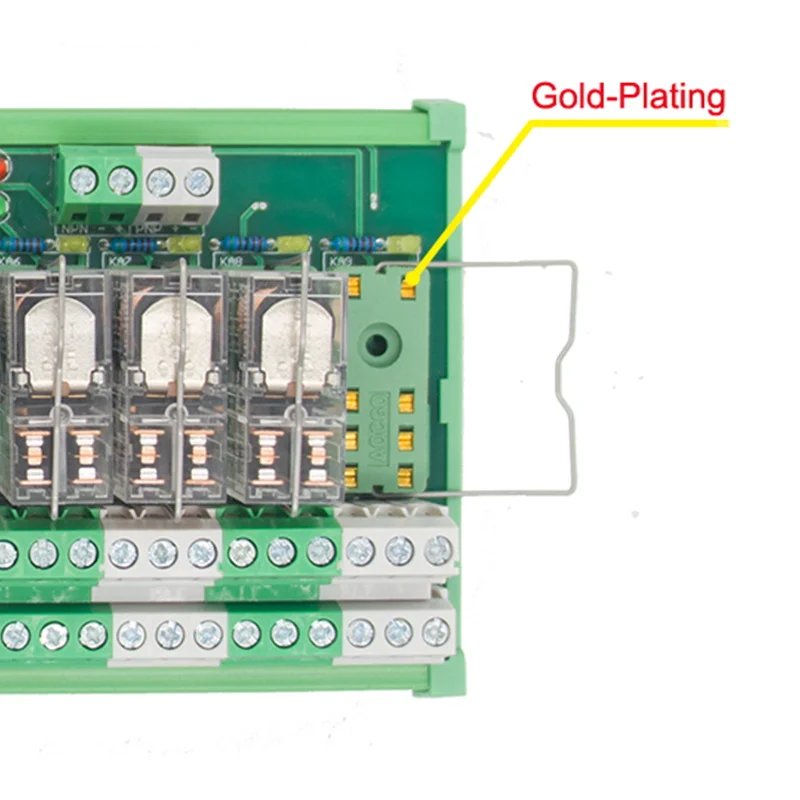 10 канальный OMRON DPDT G2R 2 din рейку модуль реле интерфейса|interface relay|din mounting railrelay interface |