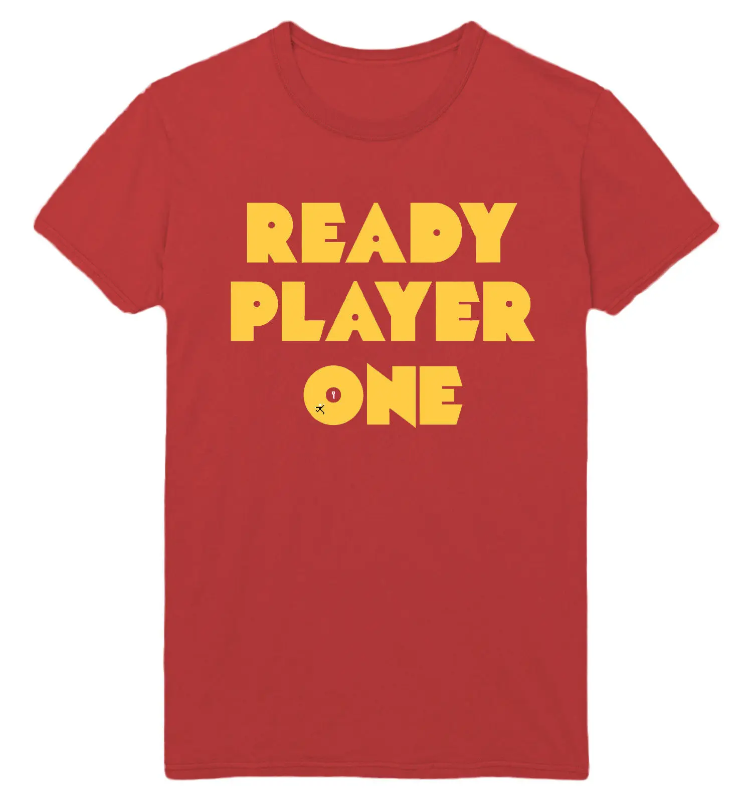 

READY PLAYER ONE SCIFI ADVENTURE 2018 MOVIE PH304 UNISEX REDT-SHIRT Print T-Shirt Mens Short Tee Shirt Homme Tshirt Men Funny